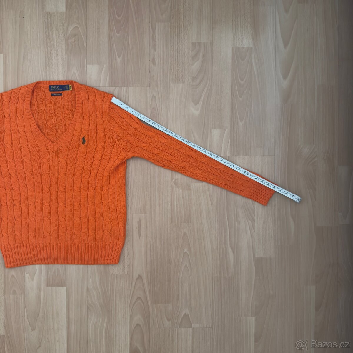 Ralph Lauren Polo oranžový dámský svetr | výborný stav - 10