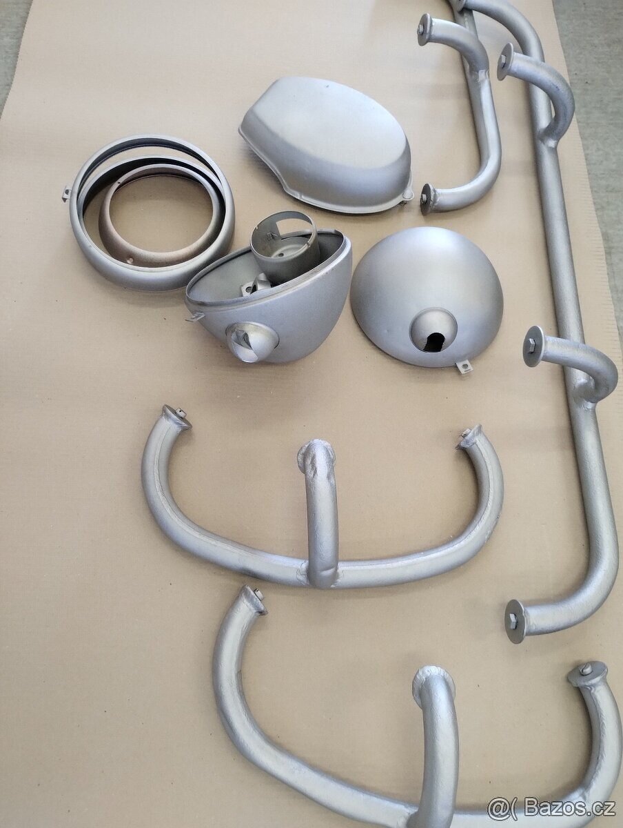 Pískování kovových dílů - auto - moto apod... - 10