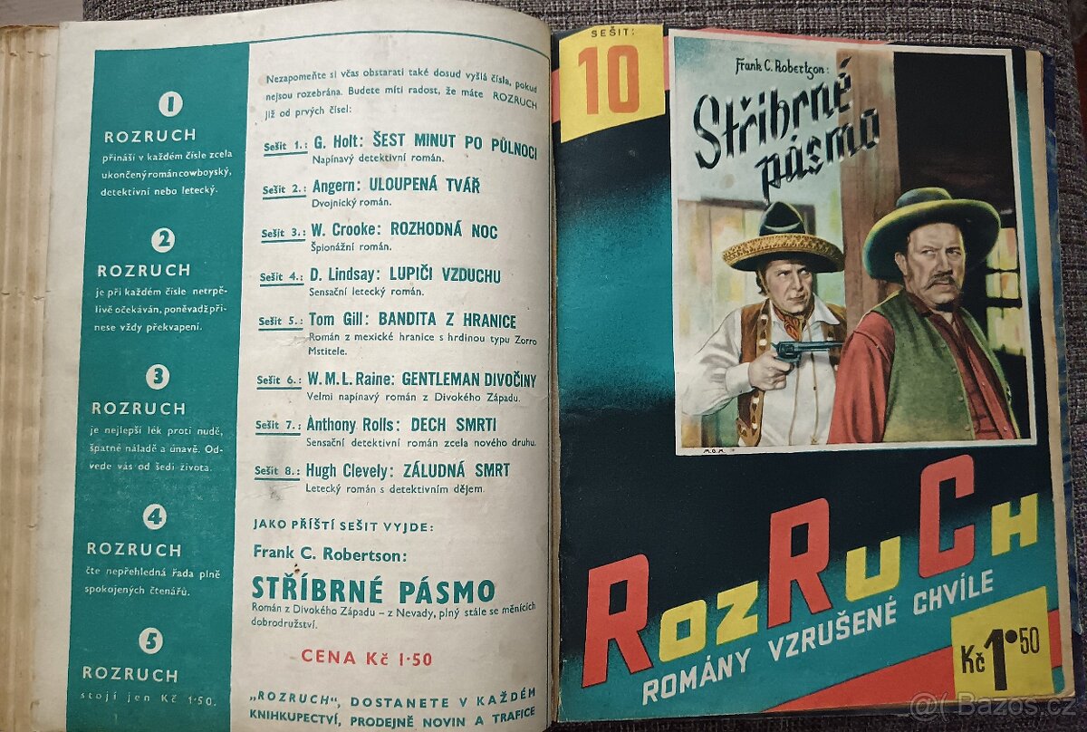 10 x Rozruch. 4. RARITA - čísla 1-10 - 10