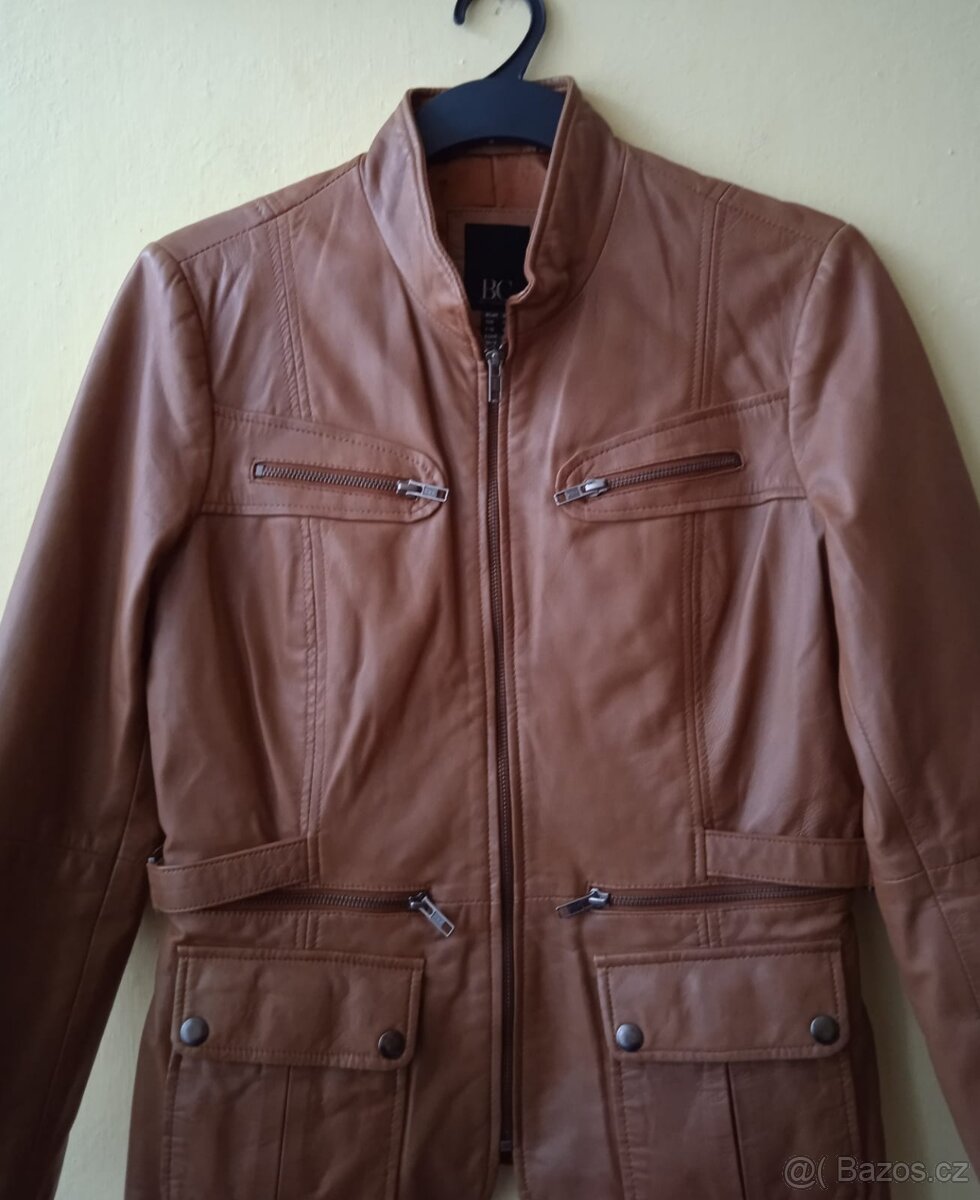 Kožená bunda, velikost 36 - 10