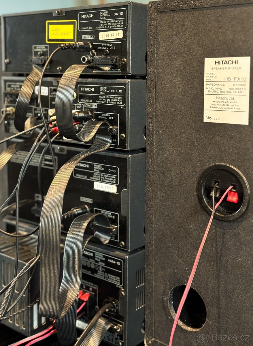 Hitachi HiFi věž s ovladačem - 10