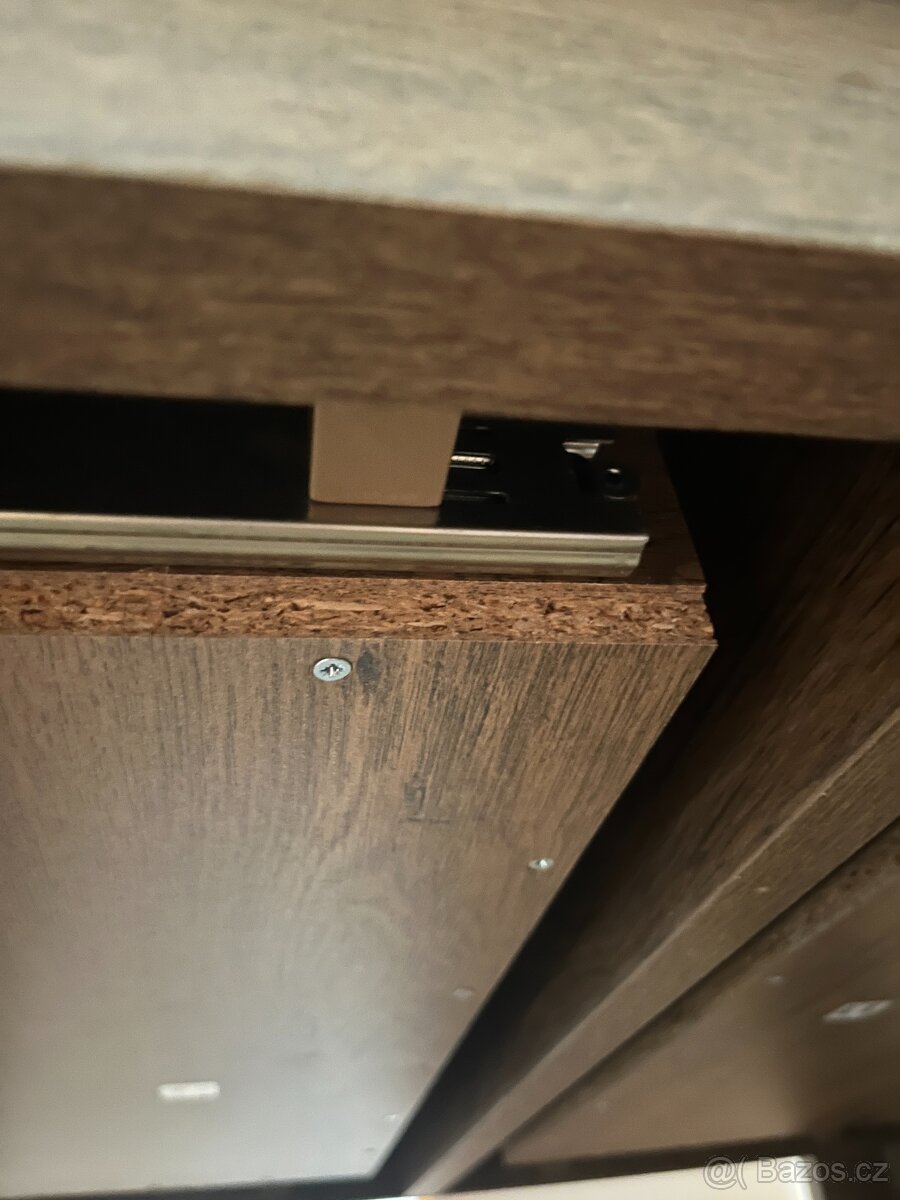 Stolek, Konferenční stůl s šuplíky 80x80cm výška 54cm - 10