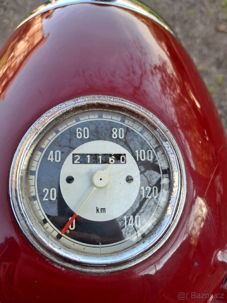 JAWA 250/353 Kývačka s TP, RV. 1959 - 10
