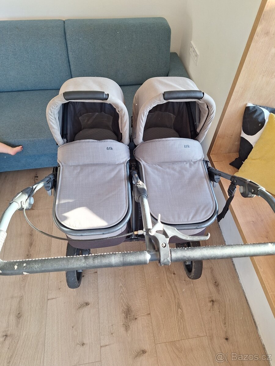 Kočárek TFK DUO Combi pro dvojčata nebo sourozence - 10