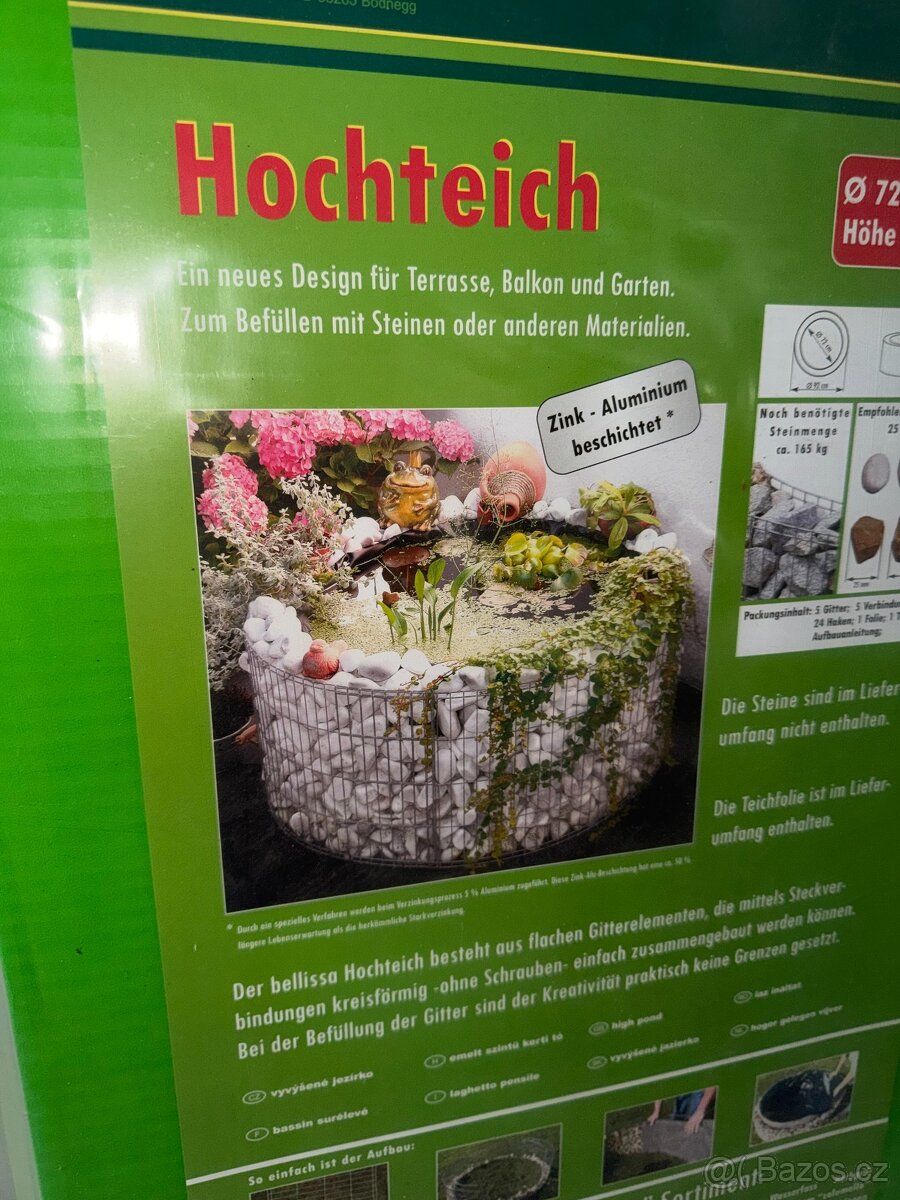 Gabionové květináče - 10