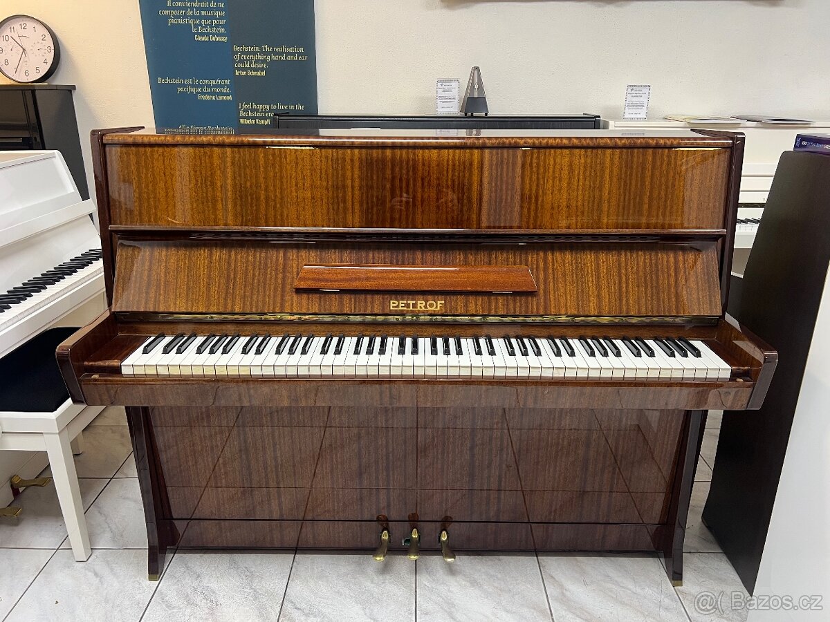 Pianino Petrof K114 se zárukou a doprava zdarma. - 10