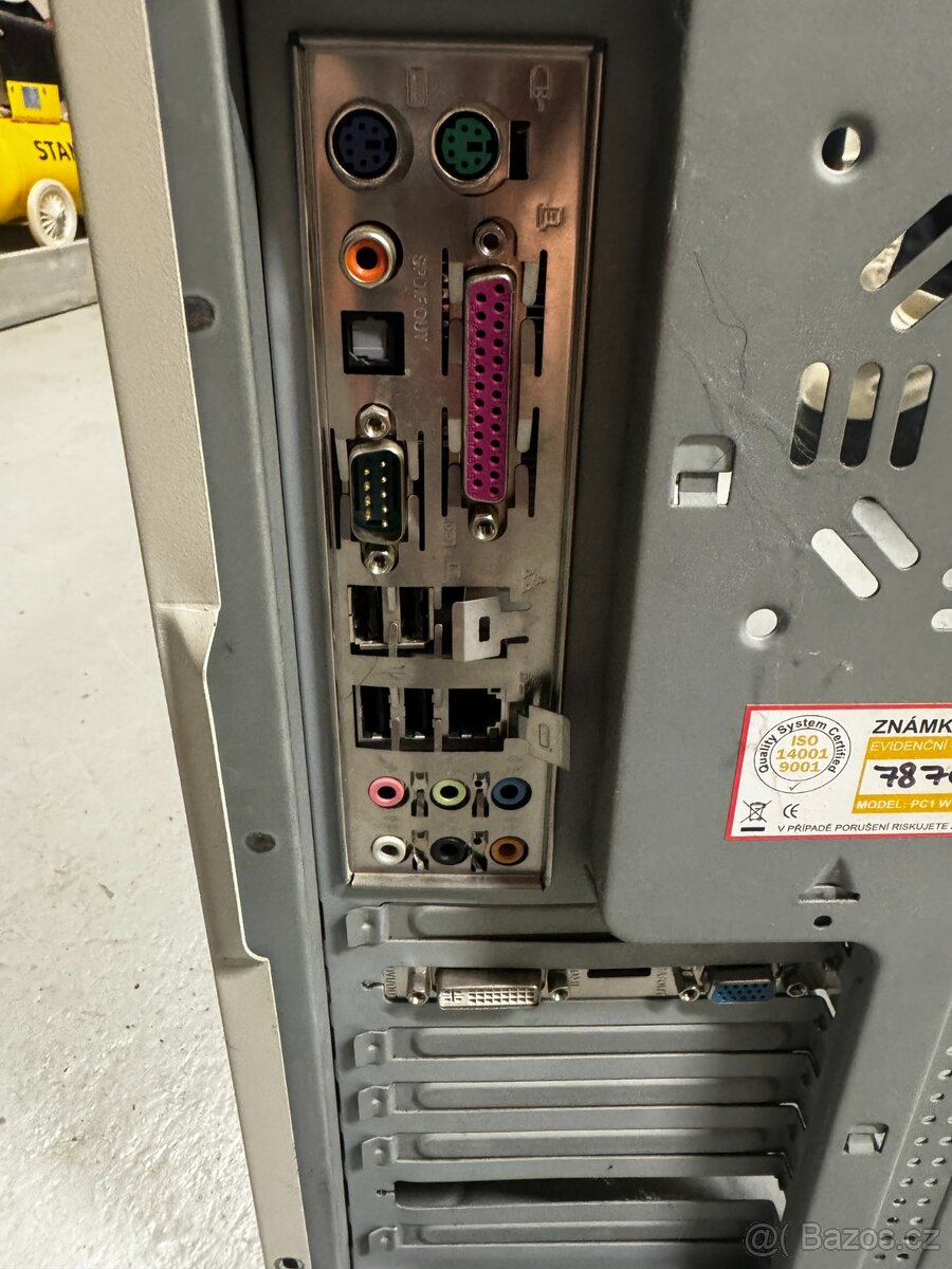 Stolní počítač – funkční sestava Intel, Gigabyte, GPU, DDR2 - 10