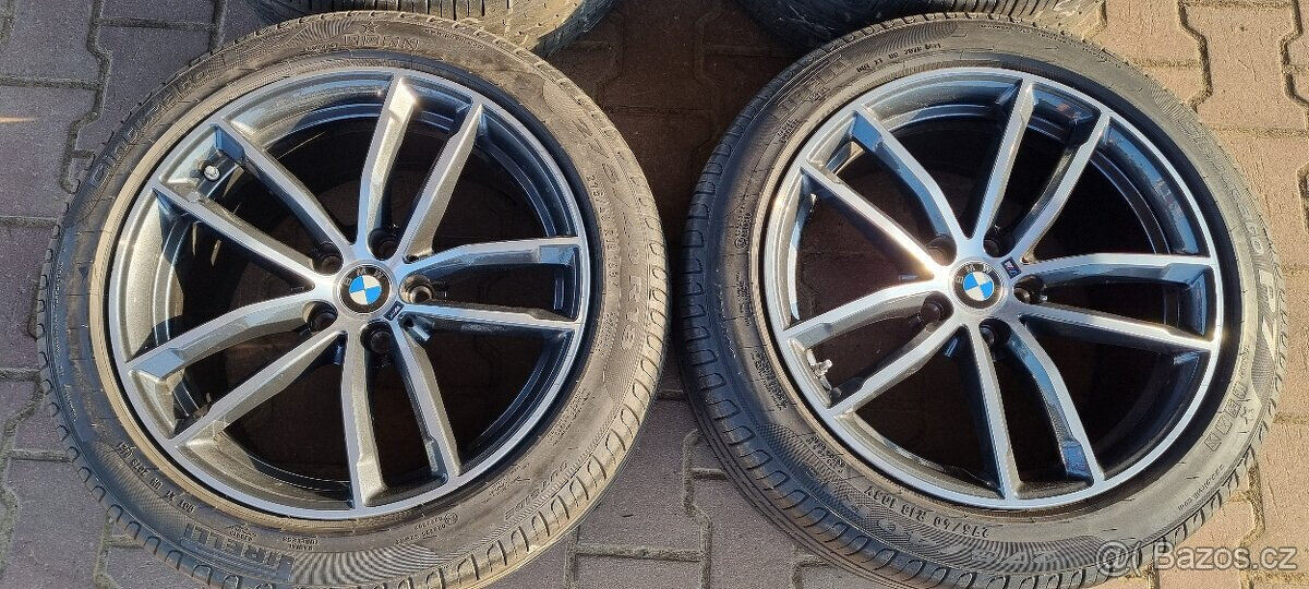 Alu kola BMW 5x112 9x18 ET44 8x18 ET30 dvourozměr Pirelli - 10