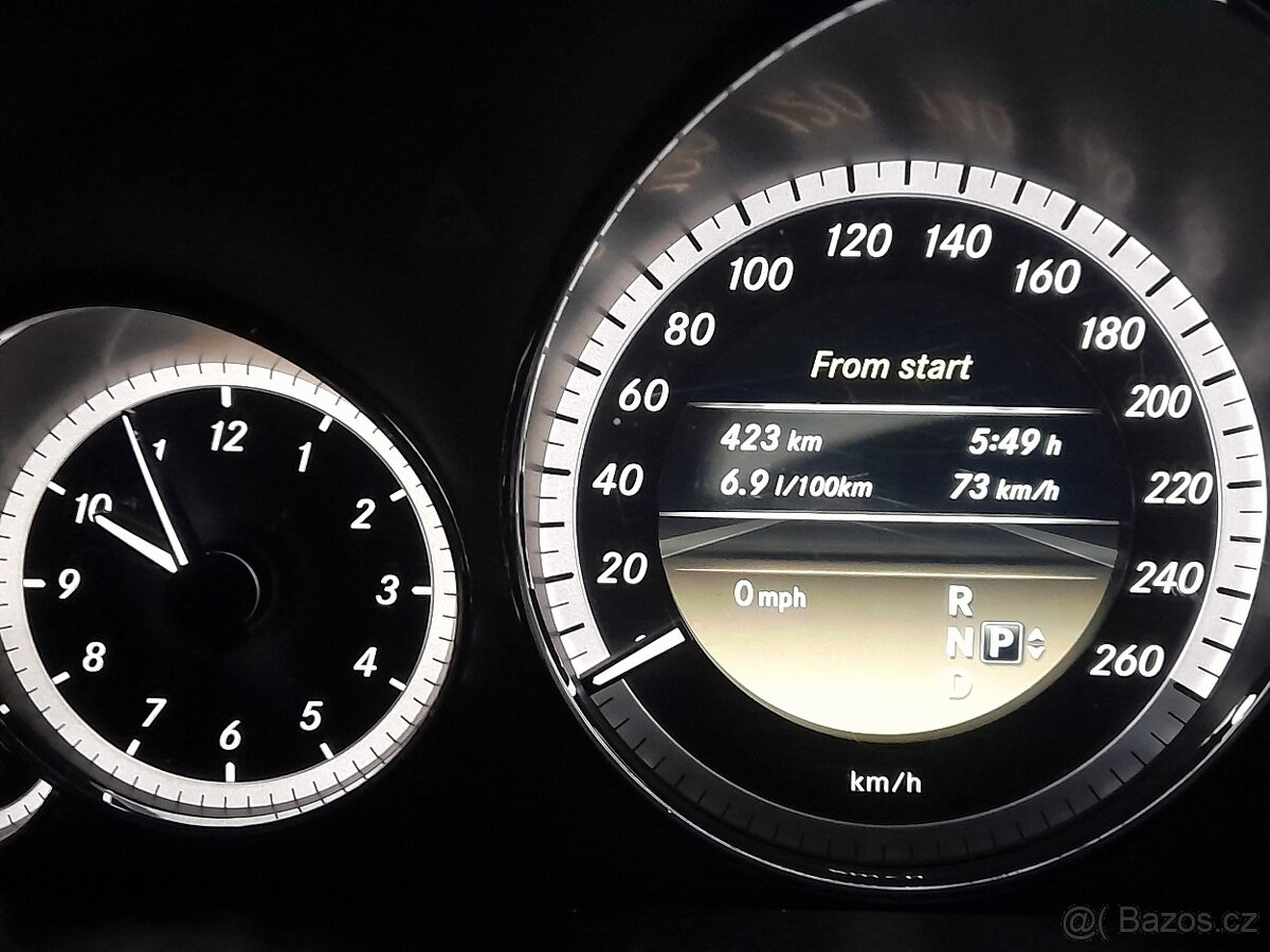 Mercedes E 350cgi V6 benzin W212 sedan radar se 185tiskm - 10