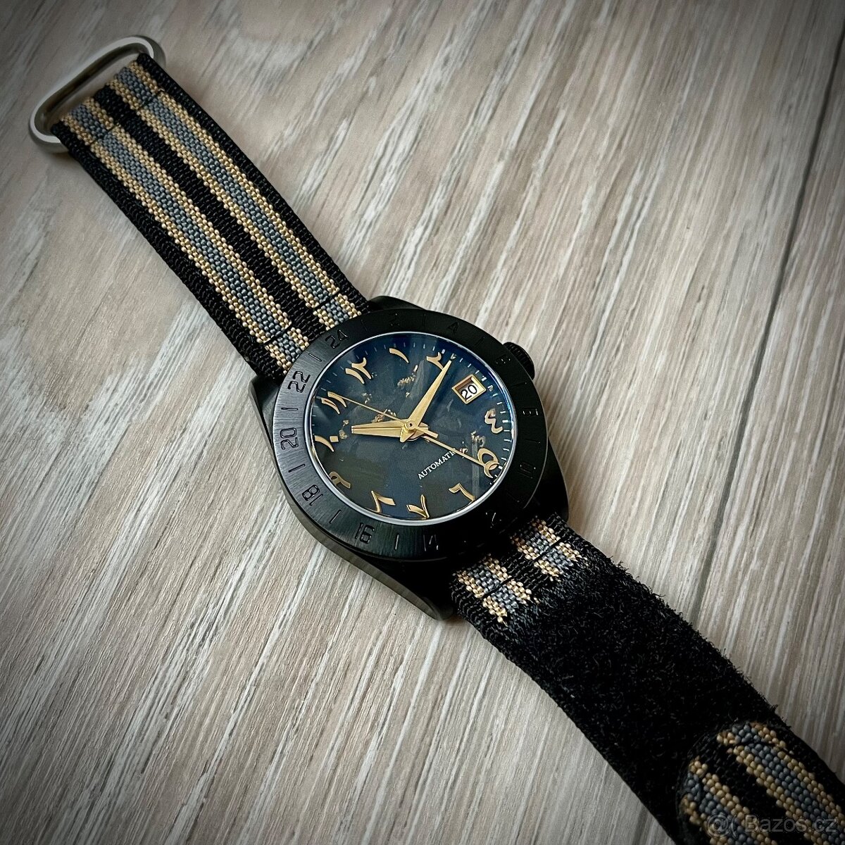 Arabské GMTýčka (Seiko NH34) - 10