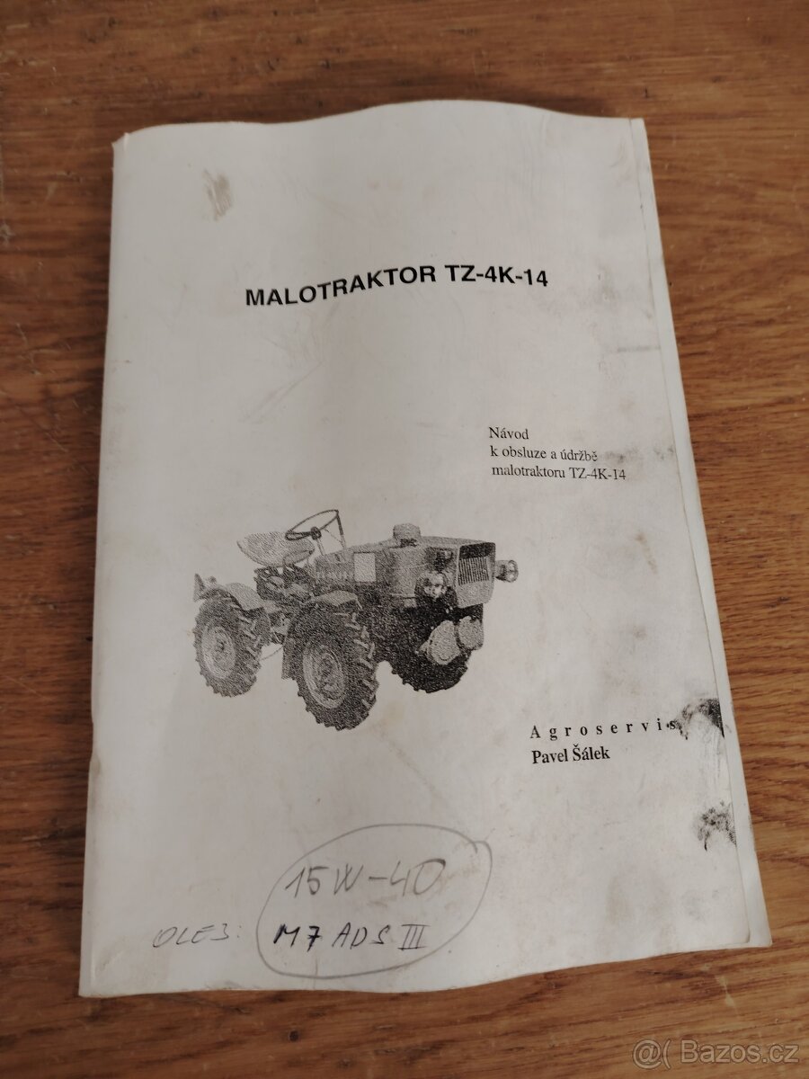 Malotraktor TK 14 v udržovaném stav - 10