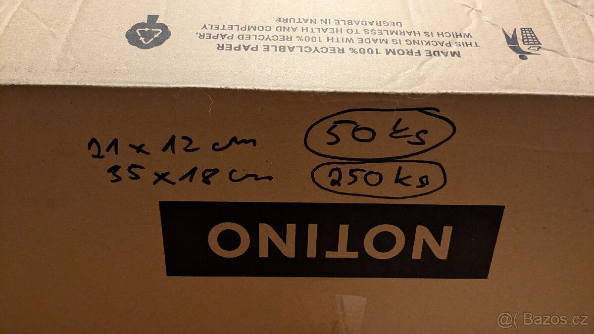 Papírové sáčky velikost M L - 10