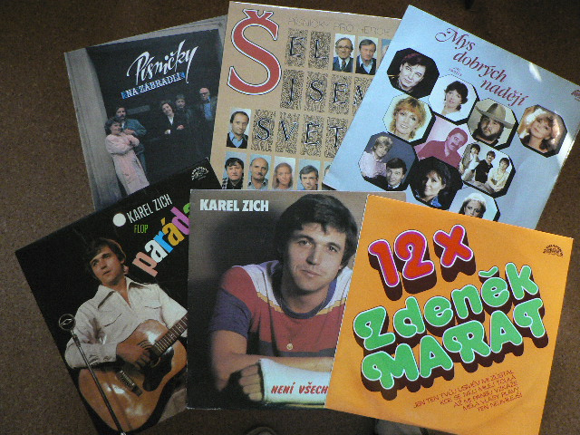 LP č. i zahr., různé žánry - 10 setů - viz fota - 10
