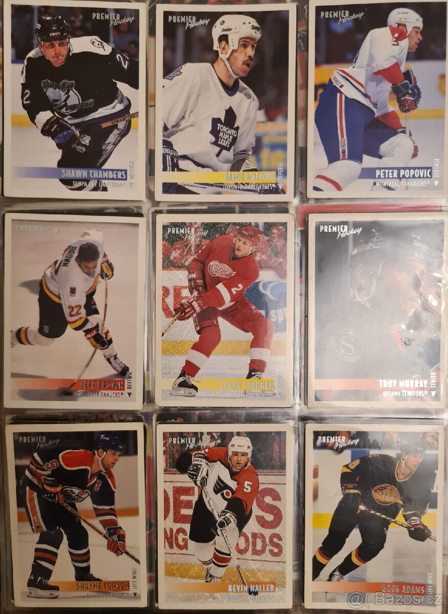 Hokejové karty NHL, inzerce 1 ze 2 - 10