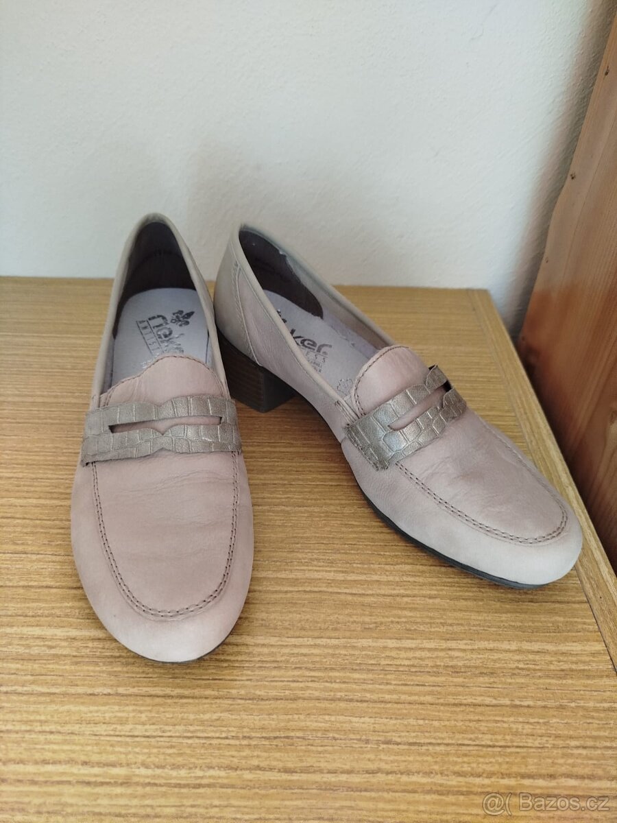 Mokasíny Rieker, velikost 39 - 10