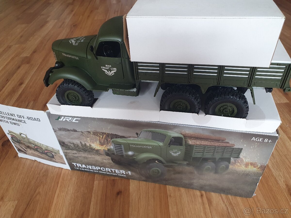 RC Military Truck Zil 1/16 6WD zelený - 10