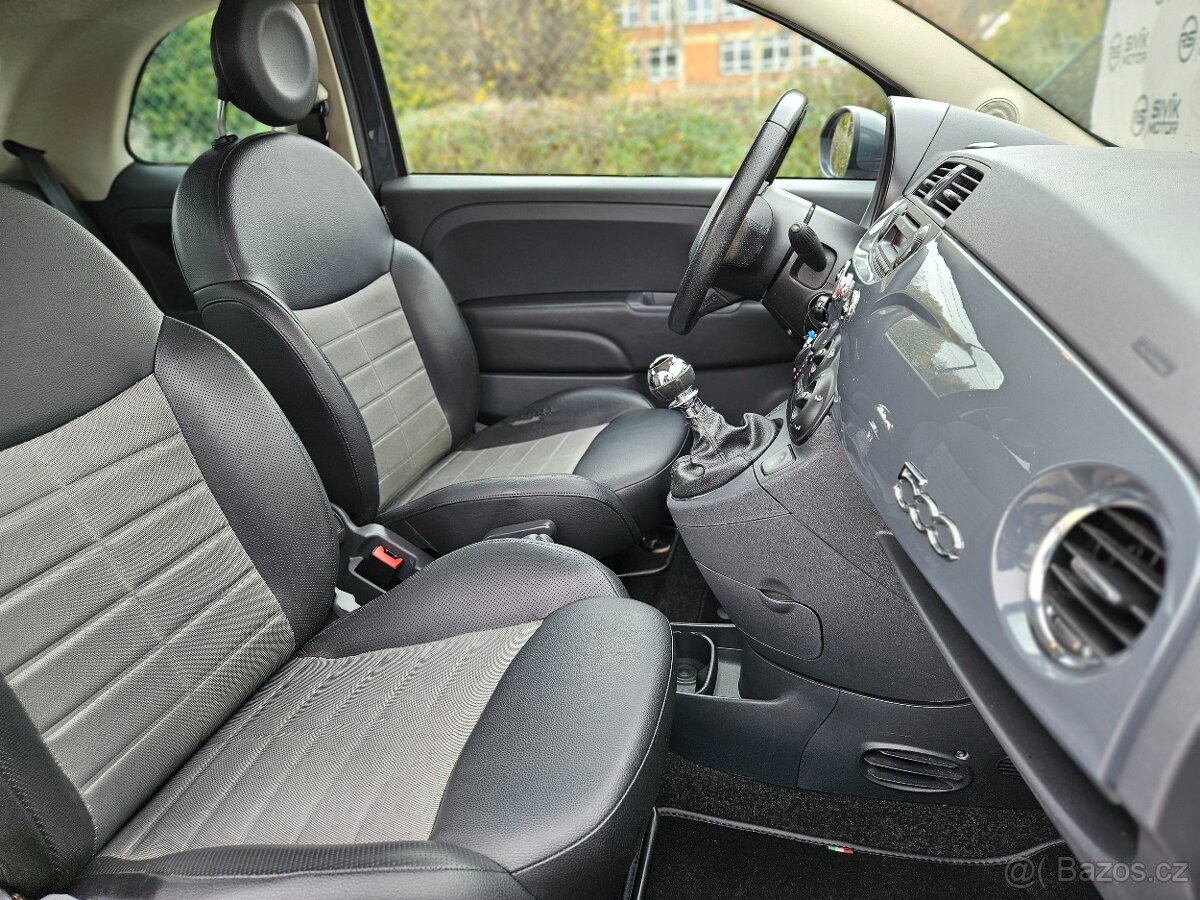 Fiat 500 Sport 1.2 51kW ALU KLIMA MULTI VOLANT r.v.2010 - 10