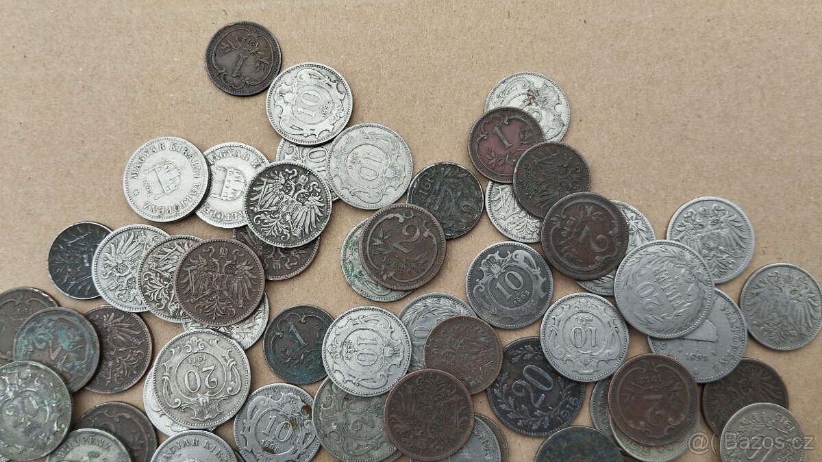 Mix minci fillery, konvolut minci vše za 1599,- do sbírky - 10