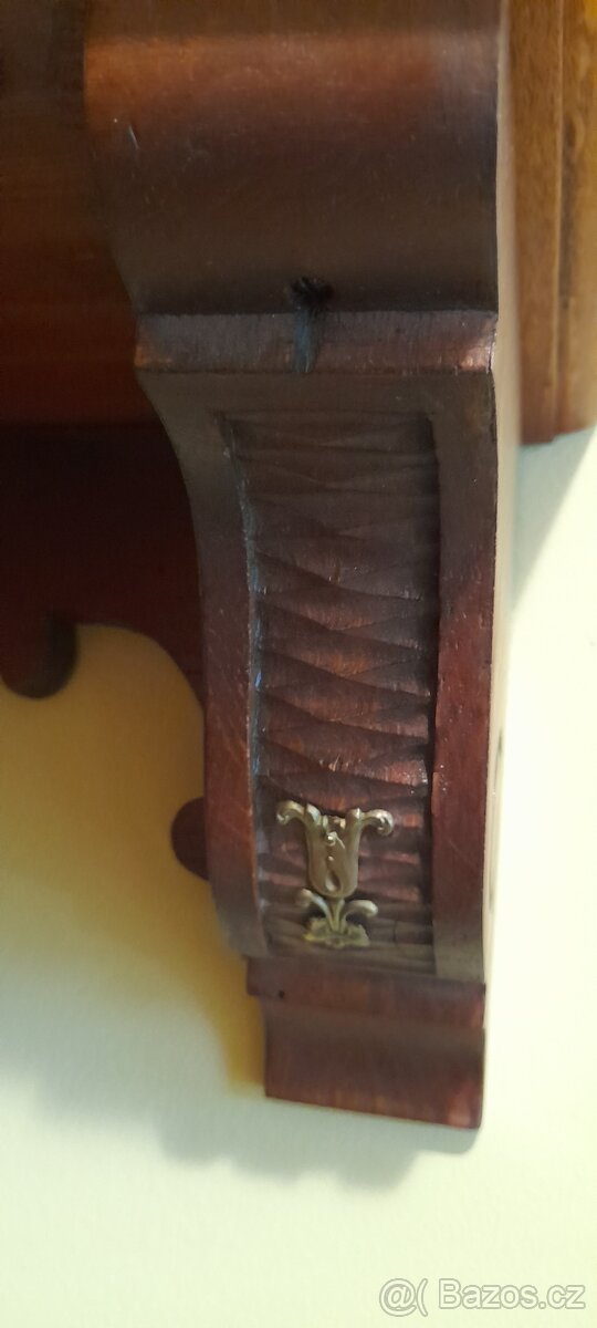 Nástěnné hodiny pendlovky trojzávažové čtvrťové - 10