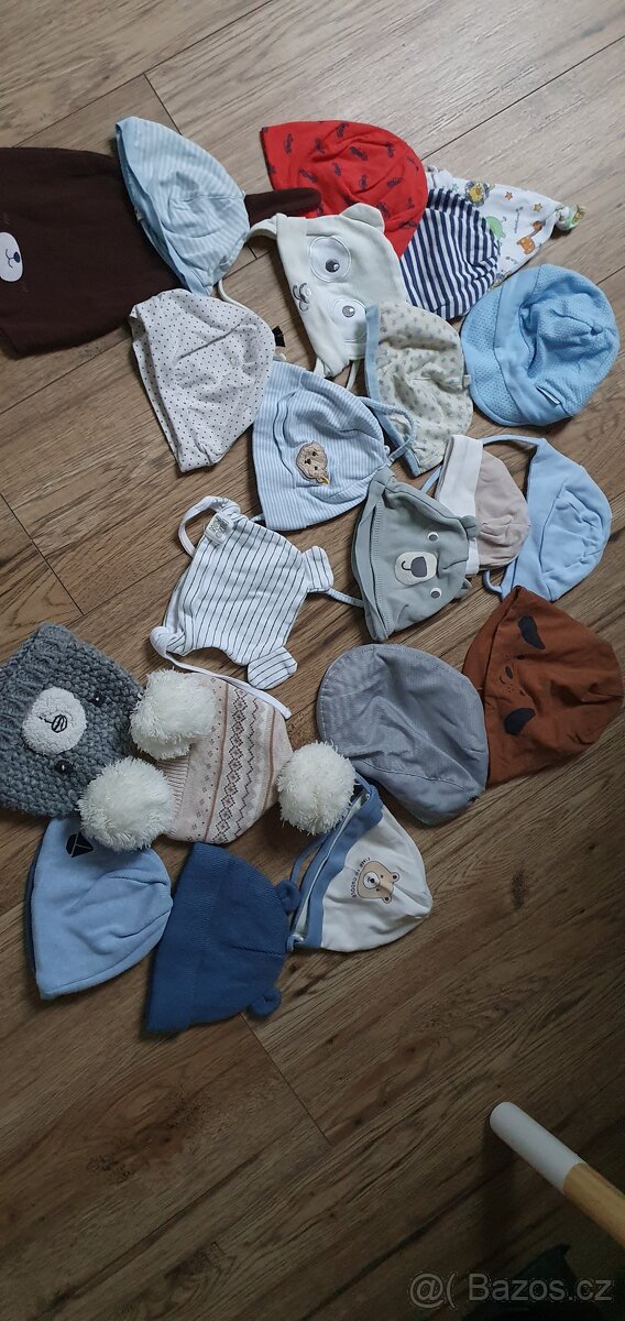 Dětské teplé oblečení- velikost 50-62 - 10