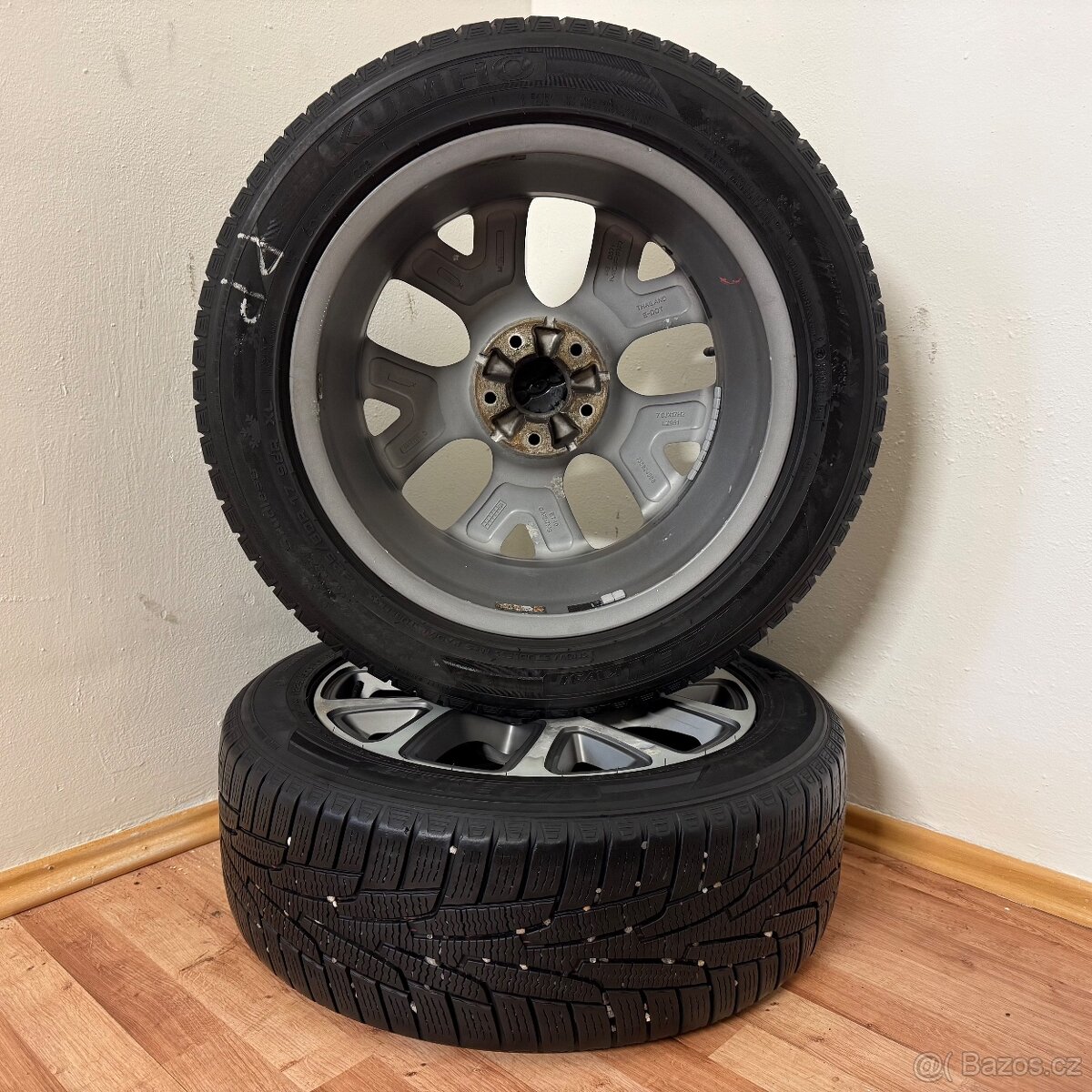 FIAT 500X 5x110 R17 ET40+ZIMNÍ 225/50R17 7,5/7mm - 10