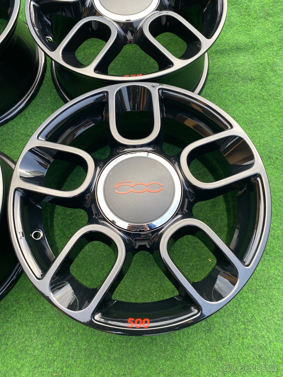 ALU KOLA FIAT 500 4X98 R15’ BLACK EDITION - 10