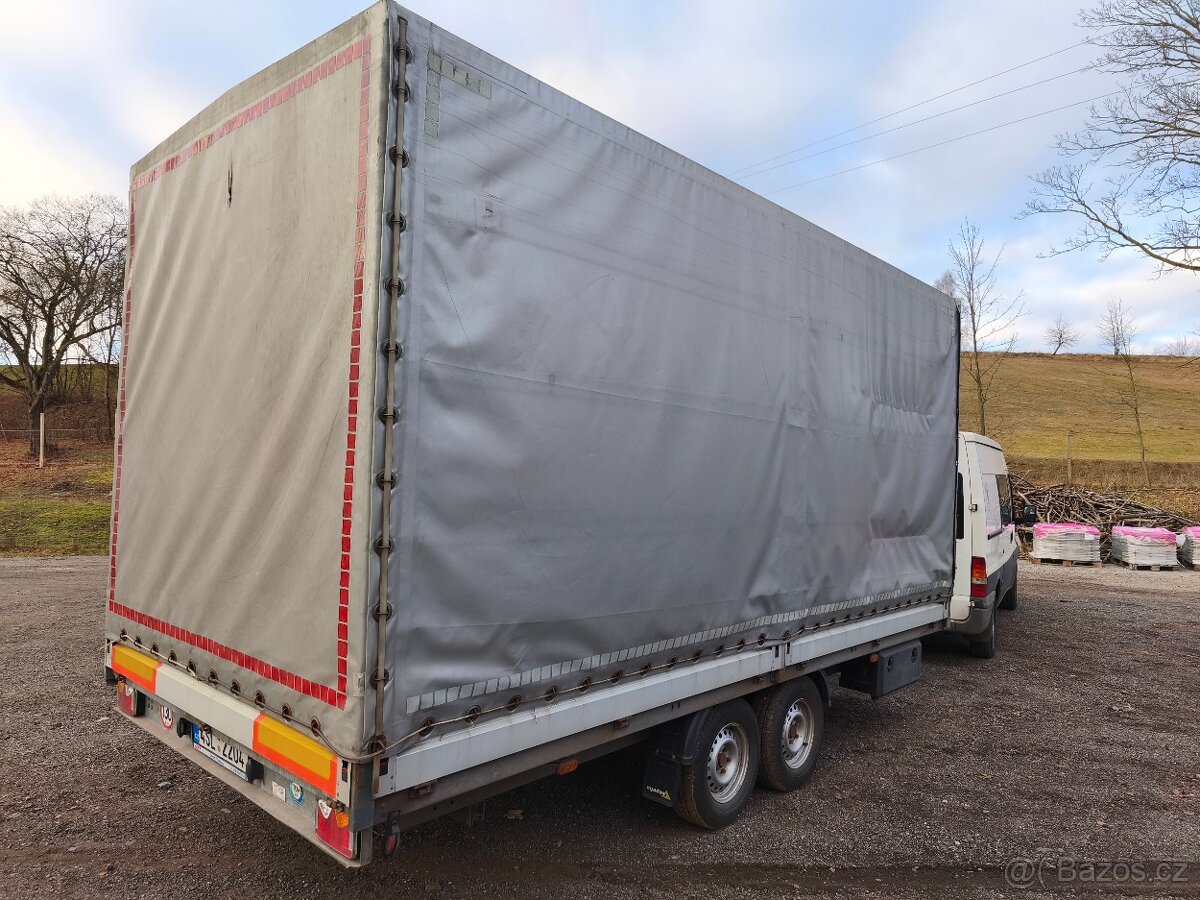 Plachtový přívěs Agados 3,5T - 10