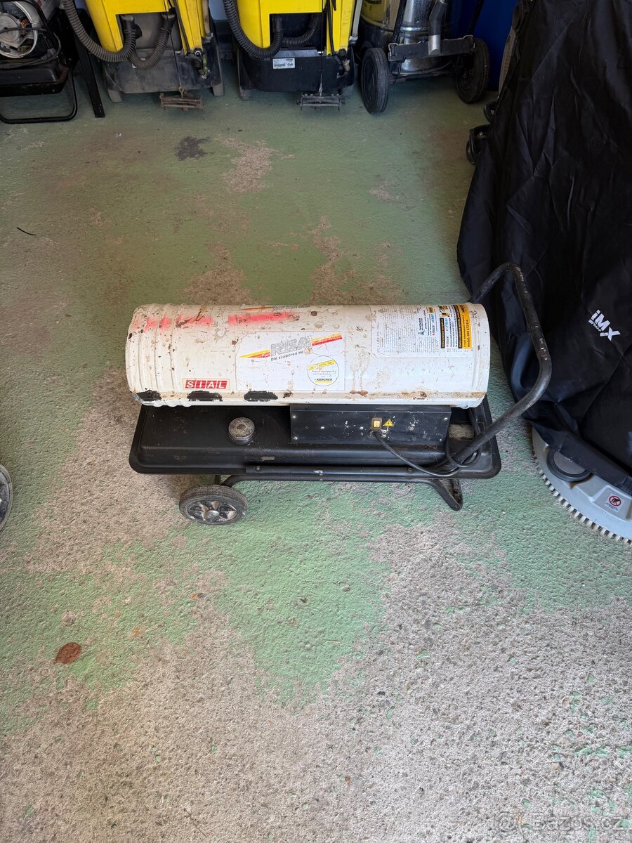 Prodám Mobilní naftové topidlo B180 s přímým spalováním o vý - 10