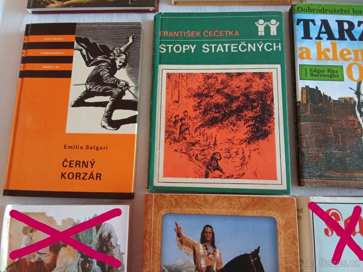Knihy: ZANE GREY, KAREL MAY, EDUARD ŠTORCH.... - 10