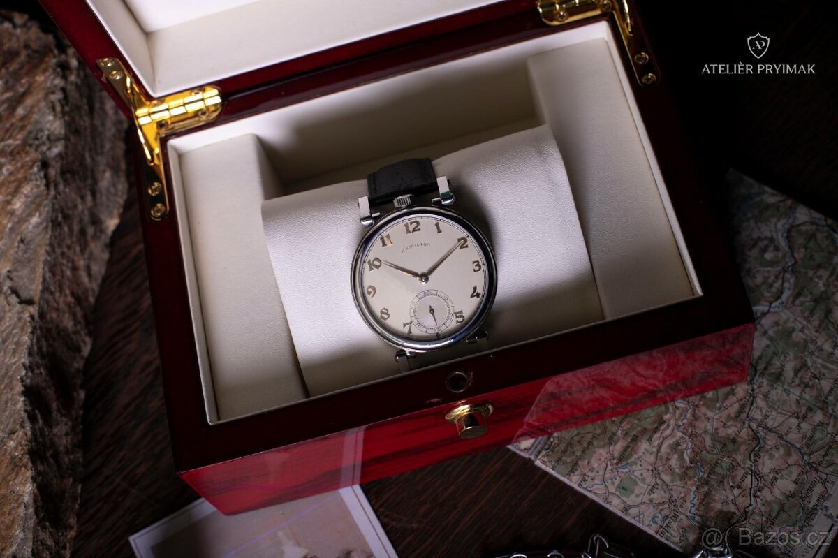 Starožitné americké hodinky HAMILTON 1930 - 10