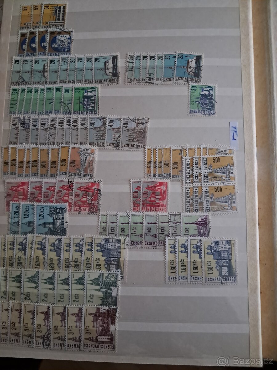 Poštovní známky Československa - 10