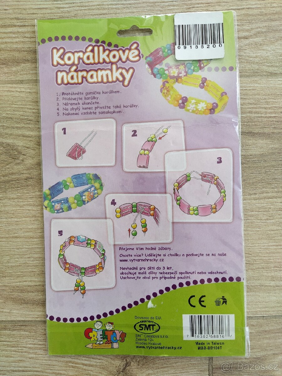 Korálky (dětské sady k výrobě šperků, náramků..) - nové - 10