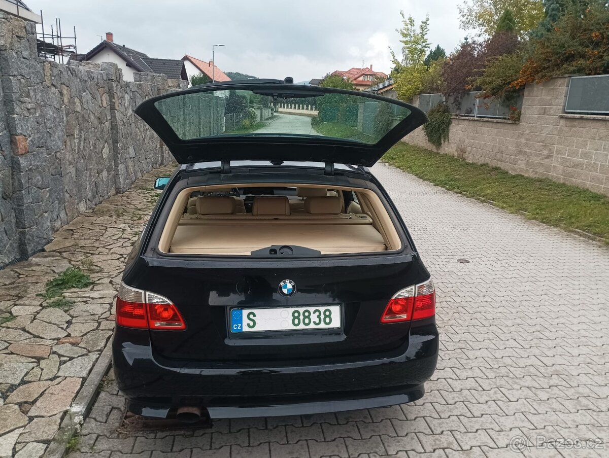BMW 520D kožený interiér E61 - 10
