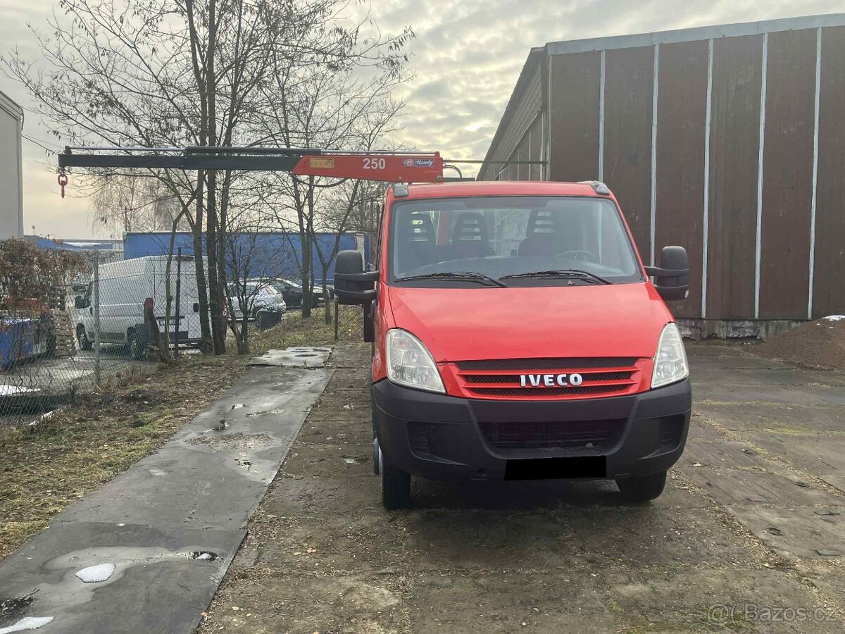 Iveco Daily 35C15 vyklápěč do 3.5t hydraulická ruka 1670kg - 10