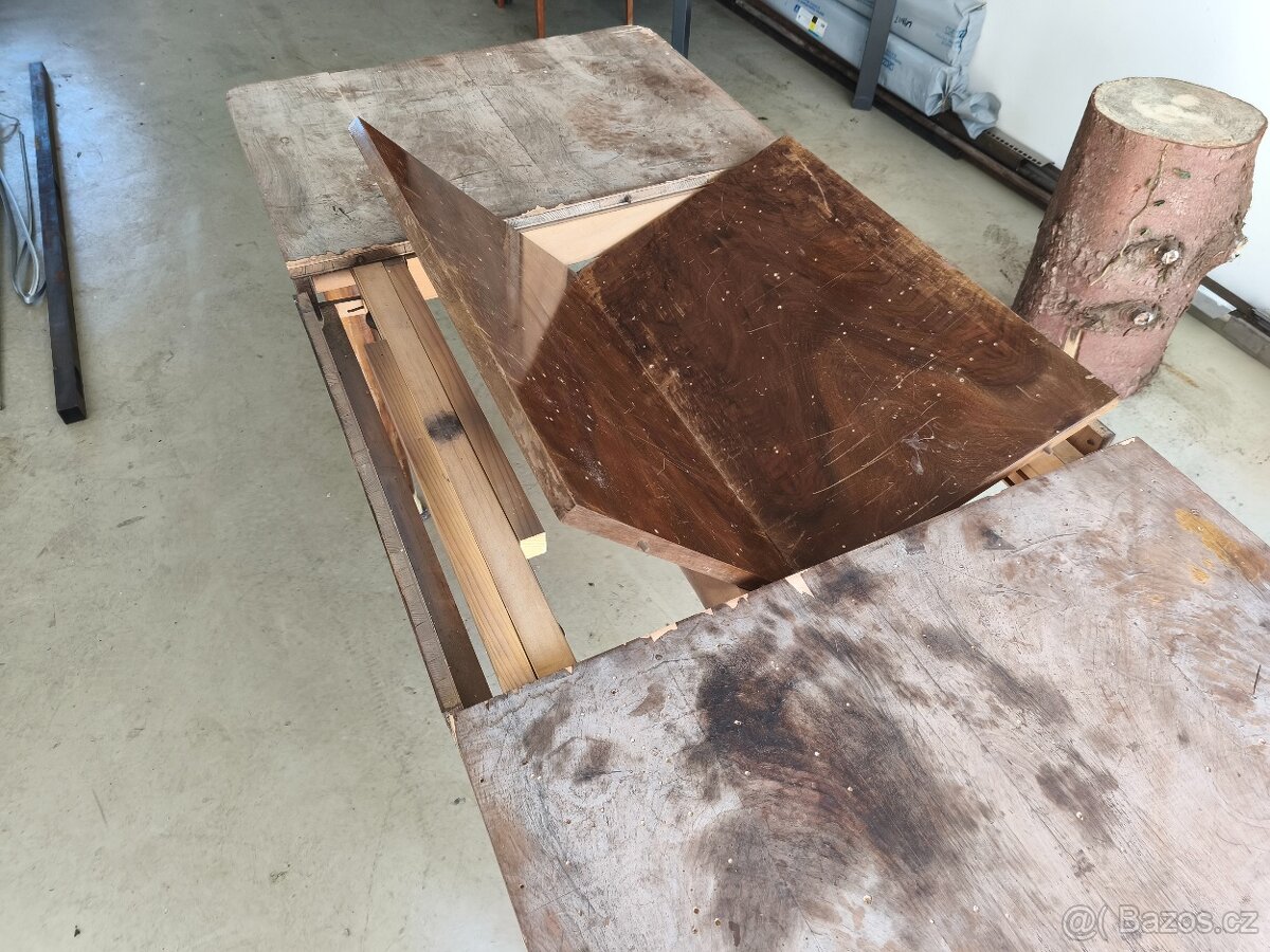 Stůl rozkládací ořech 1954 - 10