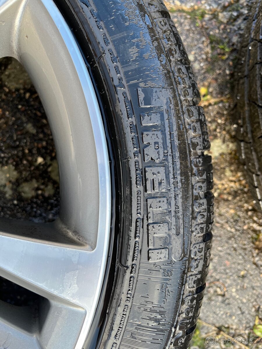 ZIMNÍ PNEU 225/45 R18 rf + ORIGINÁL DISKY BMW F30 - 10