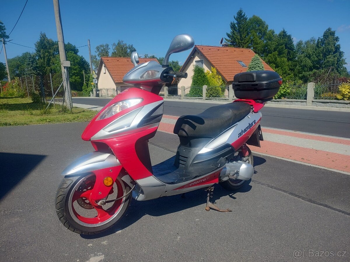 skútr motorro adventure 125 - 10