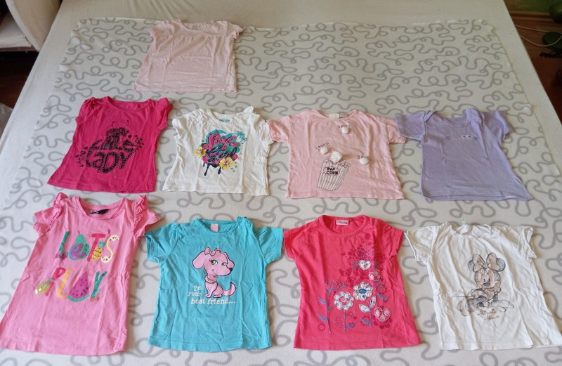 MEGA BALÍK 87 KS DÍVČÍHO OBLEČENÍ VEL.92 ZA SUPER CENU 350,- - 10