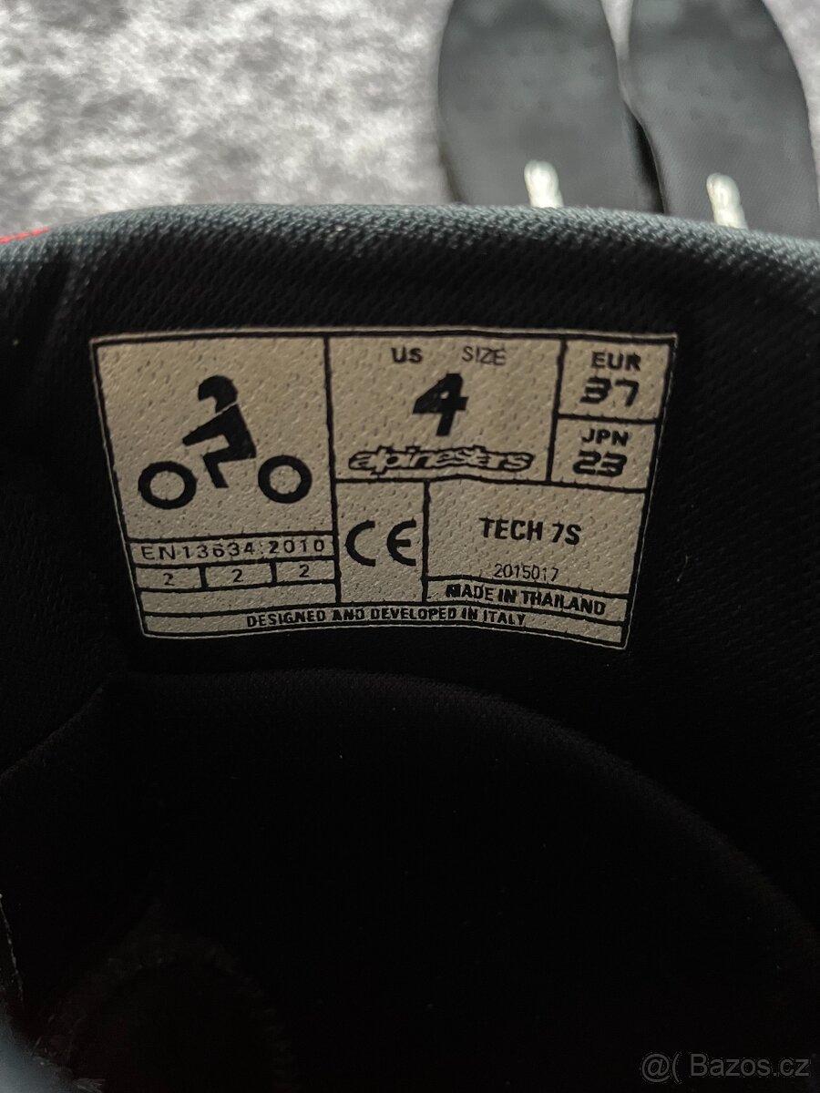 3x Dětské MX enduro boty Alpinestars Tech 7s - 10