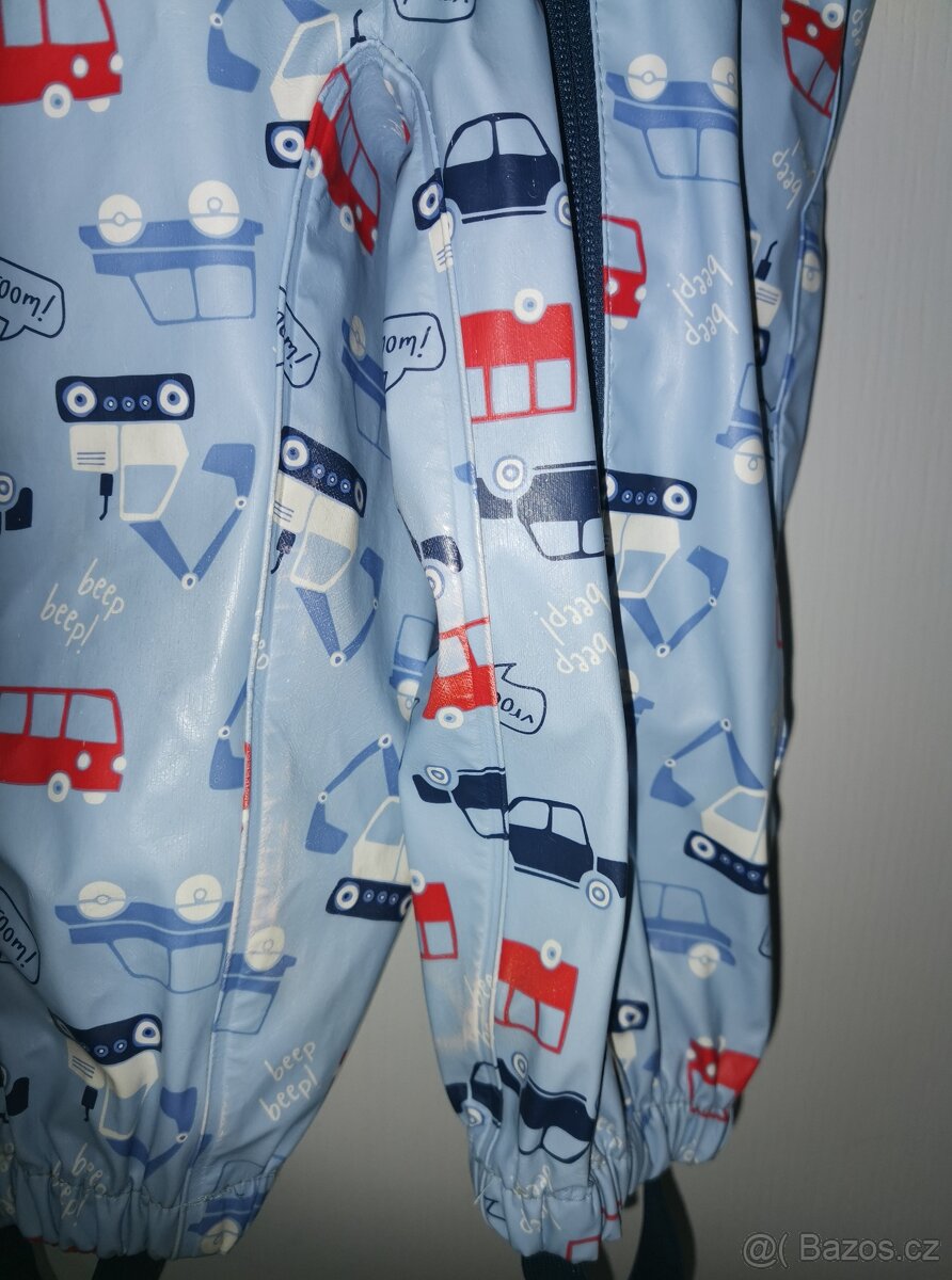 Nepromokavá bunda 2x (98/104) a kombinéza Lupilu (86/92) - 10