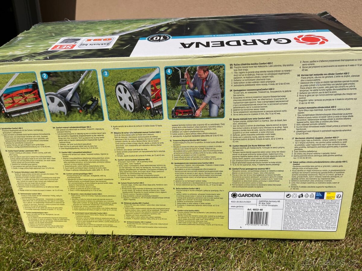 Sekačka Gardena Comfort 400 C - 10