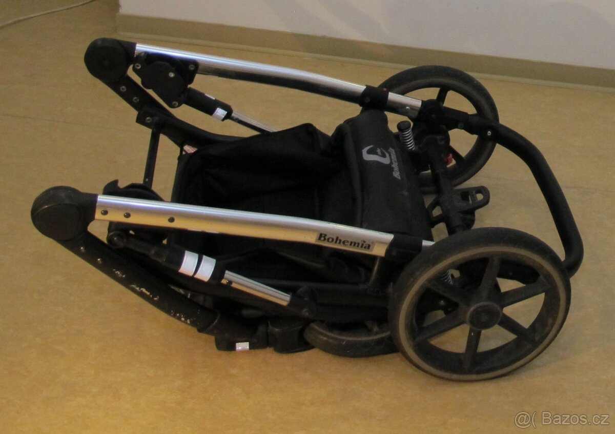 Kočárek Bohemia trojdílný (2 in 1) - cena dohodou - 10