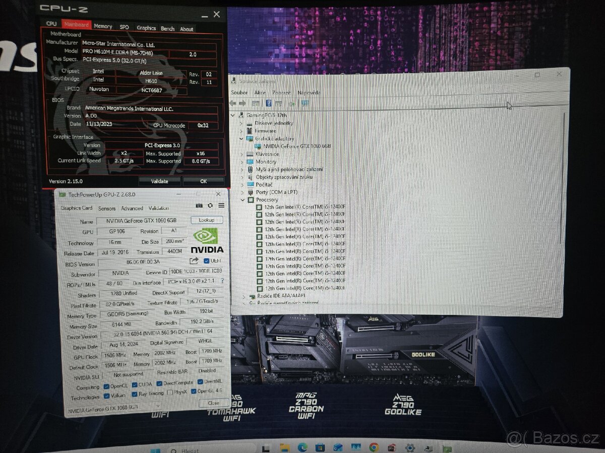 Herní PC i5-12400f + záruka víc jak 2 roky za dobrou cenu
- 10
