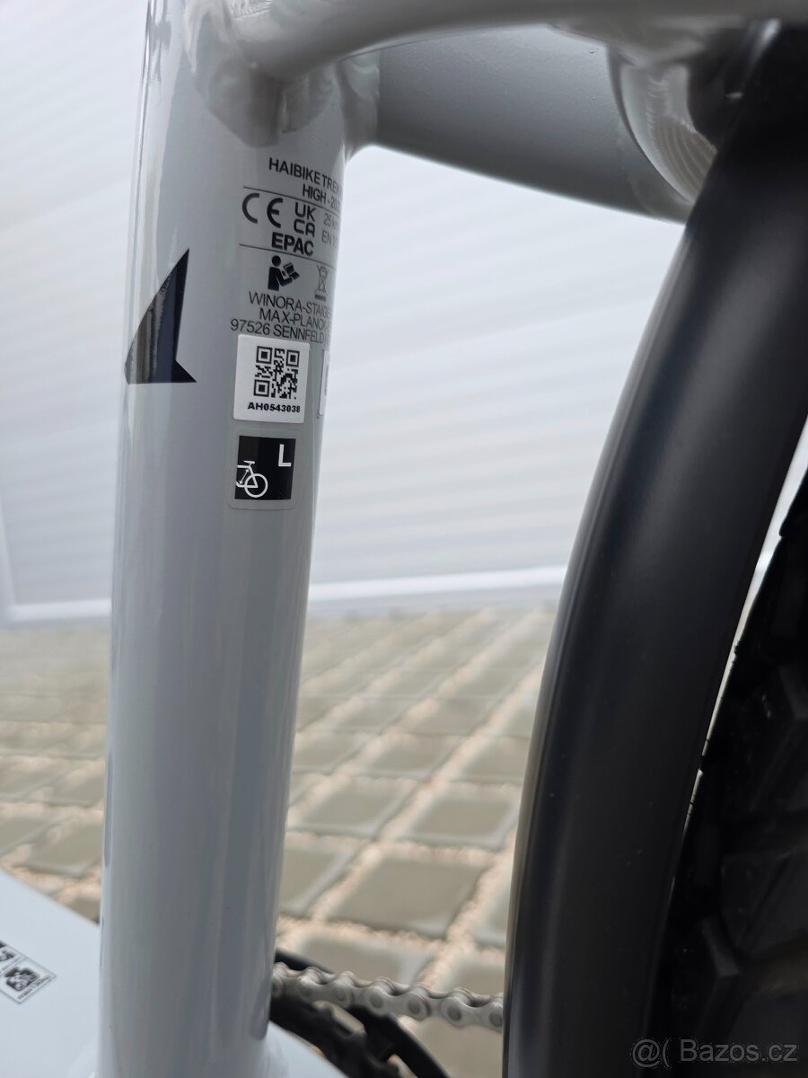 Elektrokolo Haibike Trekking 6 2022 630Wh 27,5" - 10