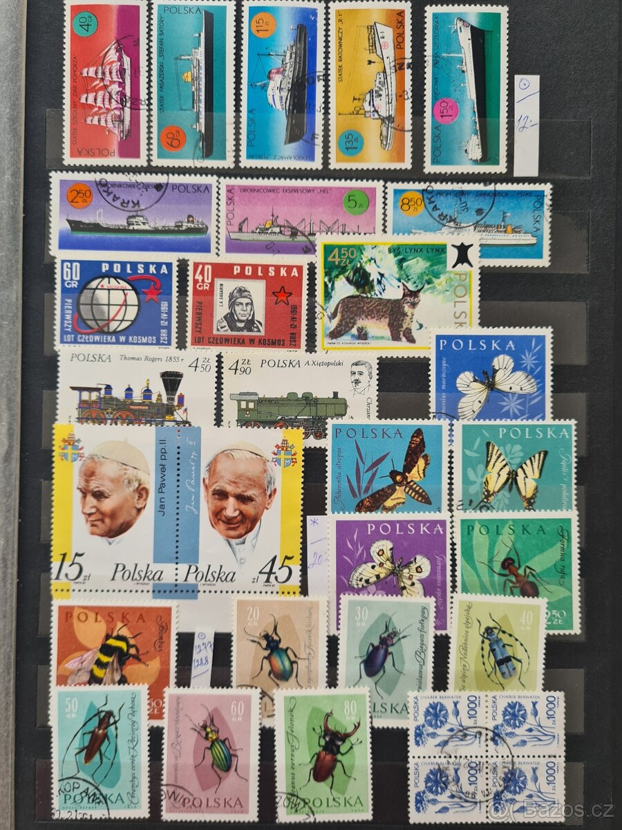 Velká sbírka známek Polska - 10