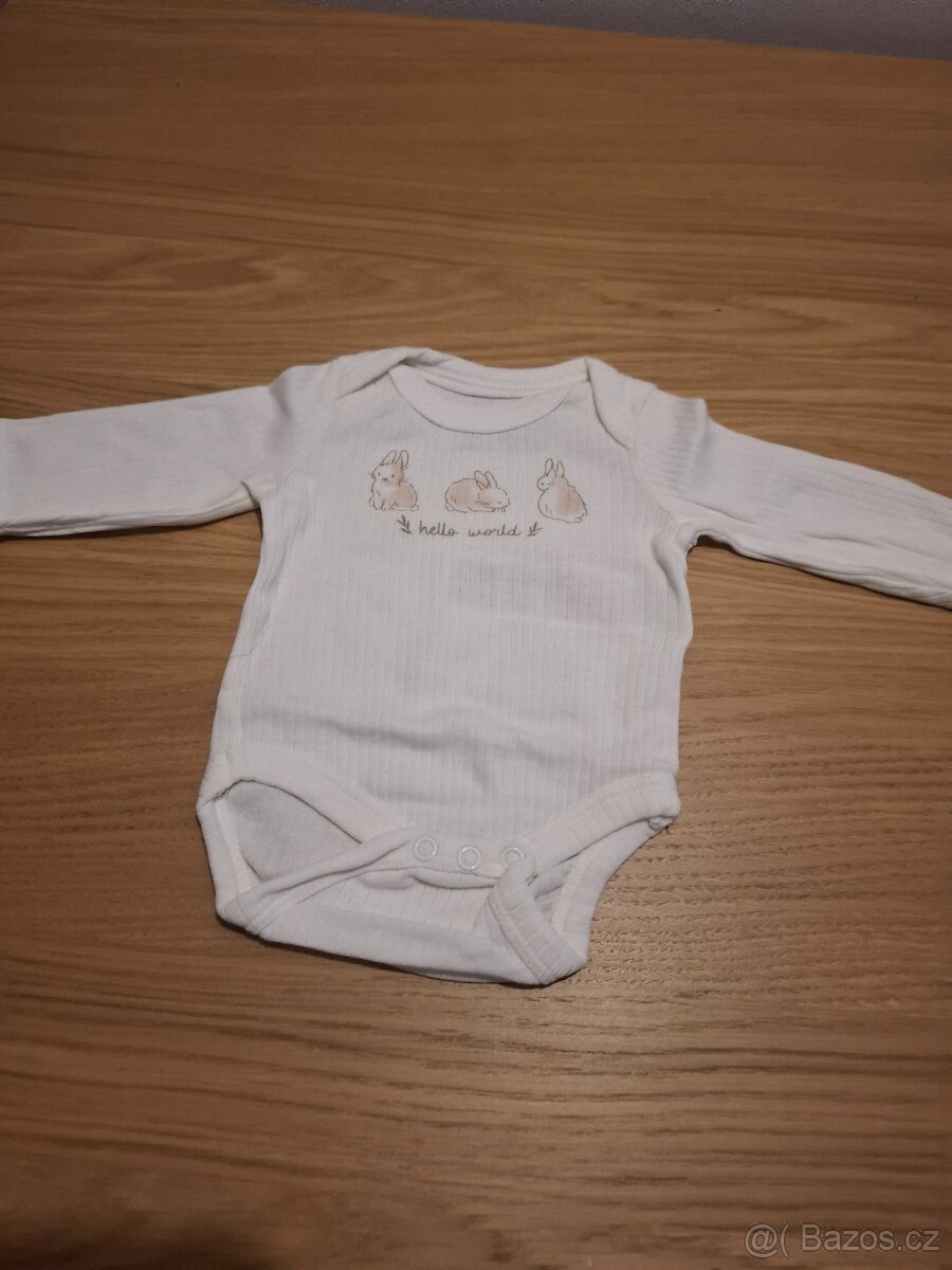 Pepco 3PACK neutrální body 56 - 10