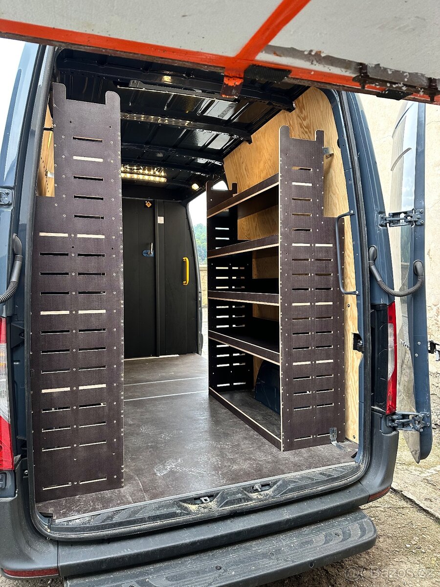 Regály, vestavba do Dodávky transit , crafter,sprinter atd - 10