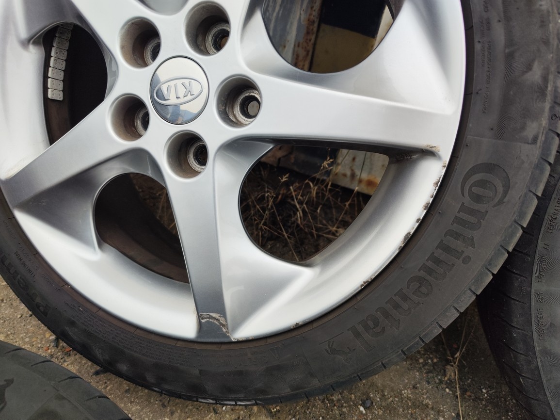 17"letní alu sada 5x114 origo Kia Ceed Venga i30 225/45 - 10