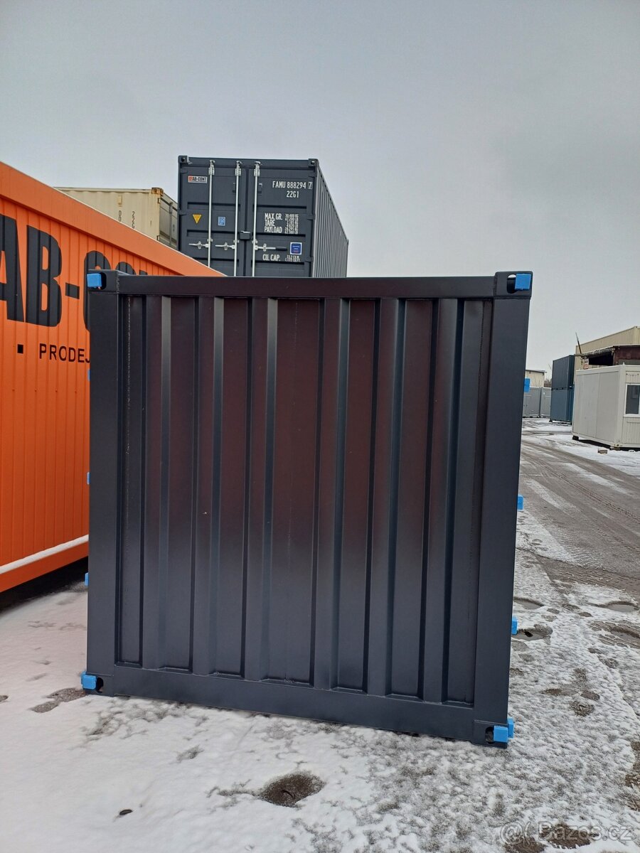 Nový 15´ skladový kontejner, barva RAL 7016 a RAL 7035 - 10