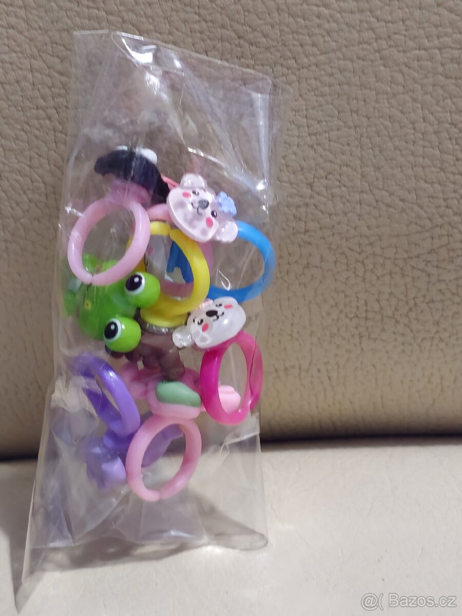 Sada dětských prstýnků - 10